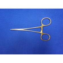 Curved Stainless Steel Serrated Hemostatic Forceps